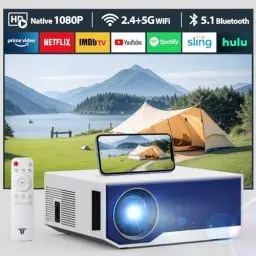 Produktbild: Neuer Beamer,4K-Unterstützung 5G WiFi projektor mit 20000 Lumen 300