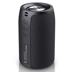 Produktbild: ZEALOT Bluetooth Lautsprecher,Musikbox Bluetooth mit USB/TF Karte/AUX,Bluetooth Box mit IPX5 Wasserdicht,12h Spielzeit,Dual Pairing,Tragbarer Kabelloser Lautsprecher für Home&Outdoor-Schwarz
