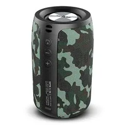Produktbild: ZEALOT Bluetooth Lautsprecher,Musikbox mit USB/TF Karte/AUX,Bluetooth Box mit IPX5 Wasserdicht,12h Spielzeit,Dual Pairing,Tragbarer Kabelloser Lautsprecher für Home&Outdoor(Z-Camouflag)