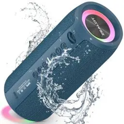 Produktbild: ZEALOT Bluetooth Lautsprecher S51 Pro mit Licht,Musikbox Tragbarer Blueooth Box,40W kraftvoller Stereo,Dual Pairing,AUX-Anschluss,USB,Micro SD/TF, Bluetooth 5.2 und IPX6 wasserdicht