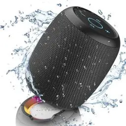Produktbild: ZEALOT Bluetooth Lautsprecher mit Licht,Musikbox Tragbarer Bluetooth Box mit IPX6 Wasserdicht,Satter Stereo Klang,Dualen Treibern,USB/TF Karte,24h Akku,Kabelloser Lautsprecher für Draußen