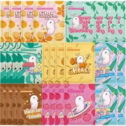 Produktbild: ZealSea Gesichtsmasken, Masken Beauty(28 Stück), Gesichtsmasken Set für Mädchen und Kinder, Feuchtigkeitsspendend/Aufhellend/Beruhigend, für Alle Hauttypen Geeignet