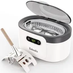 Produktbild: ZEBADIA Ultraschallreinigungsgerät 600ml Ultraschallreiniger Ultraschallgerät für Reinigung von Brillen, Schmuck, Uhren, Pinsel, Münze