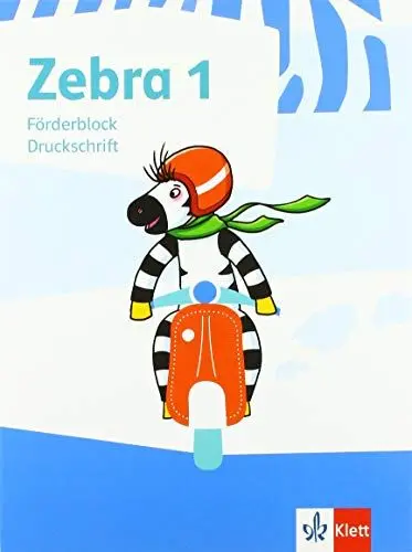 Produktbild: Zebra 1: Förderblock Druckschrift Klasse 1 (Zebra. Ausgabe ab 2018)