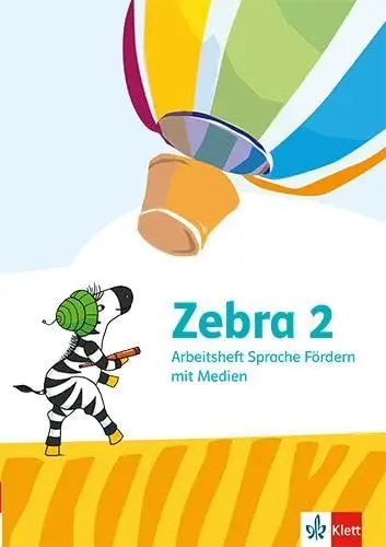 Produktbild: Zebra 2: Arbeitsheft Sprache Förderheft mit Medien Klasse 2 (Zebra. Ausgabe ab 2024)