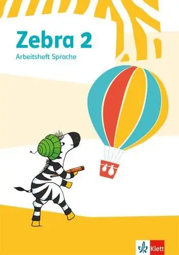 Produktbild: Zebra 2: Arbeitsheft Sprache Klasse 2 (Zebra. Ausgabe ab 2018)