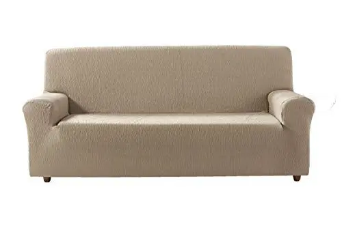 Produktbild: Zebra Textil Elastische Sofa-Husse Beta Größe 3 Sitzer (Von 170 bis 210 cm), Farbe Beige (Mehrere Farben verfügbar)