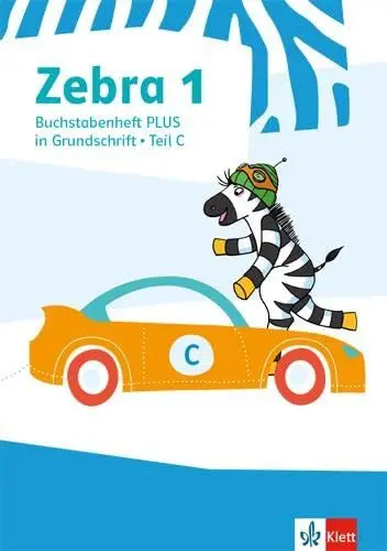 Produktbild: Zebra : Schuljahr, Buchstabenheft Plus in Grundschrift (Teil A, B, C), 3 Bde.: Buchstabenheft Plus in Grundschrift Klasse 1