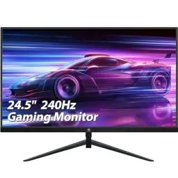 Produktbild: Z-Edge 25 Zoll (24,5 Zoll) Gaming Monitor 240Hz 1ms MPRT 1080P Full HD VA Panel, 350cd/m² Helligkeit, Rahmenlos Design, FreeSync, HDMI 2.0 & DisplayPort 1.4, VESA Kompatibel - Schwarz