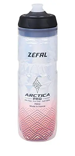 Produktbild: ZEFAL Artica Pro 75 Fahrrad- Trinkflasche, Silber/Rot, 750Ml