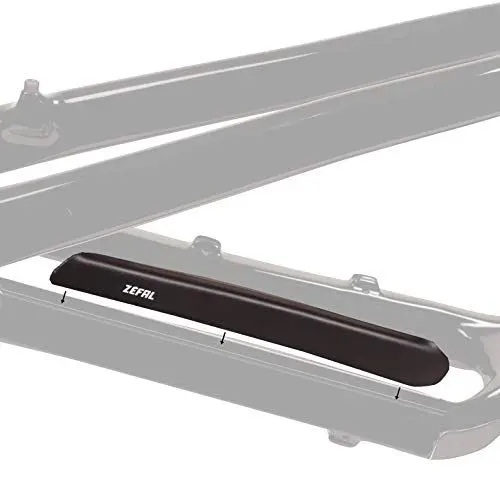 Produktbild: ZEFAL CS Armor - Erhöhter Schutz der Fahrrad-Kettenstrebe gegen Kettenschläge - Hohe Widerstandsfähigkeit - Fahrrad Schutzfolie Rahmen, Schwarz, 250 x 33 mm