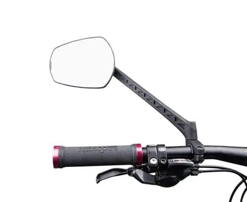 Produktbild: ZEFAL Espion E80 - Fahrradspiegel für e-bike links. Rückspiegel fürs Fahrrad, Schwarz, 80 cm2