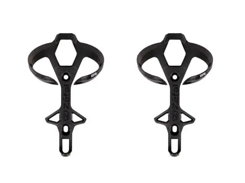 Produktbild: ZEFAL Pack Pulse L2 – Zwei Carbon Flaschenhalter Fahrrad - Trinkflaschenhalterung extra leicht fürs Fahrrad, nur 18g
