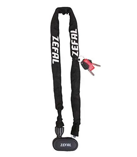 Produktbild: ZEFAL Unisex K-traz M8 Fahrrad-Kettenschloss, Schwarz, 6 x 900mm