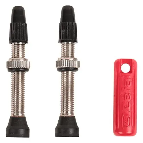 Produktbild: ZEFAL Unisex Tubeless Valves Fahrradventile, Schwarz, 45 mm