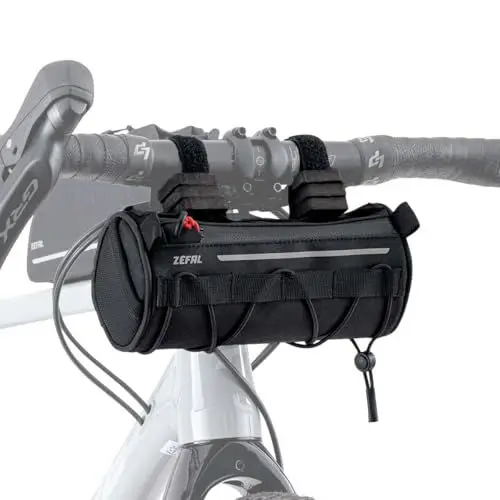 Produktbild: ZEFAL Z Adventure F1 Lenkertasche Fahrrad 1.2 L - Minimalistische Lenkertasche Rennrad, Gravel Bike, Mountainbike - Bikepacking, Schwarz