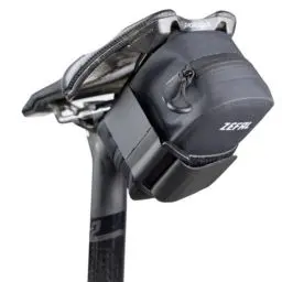 Produktbild: ZEFAL Z Off-Road Pack – MTB Satteltaschen für Fahrrad – Fahrradsatteltasche für MTB und XC – kleine MTB-Tasche, wasserdicht und leicht - 0,6 l - 90 g, Schwarz