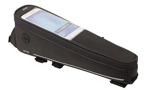 Produktbild: Zéfal Oberrohrtasche Console Pack T3 schwarz, 350x95x110mm, 1,8 ltr. (1 Stück)