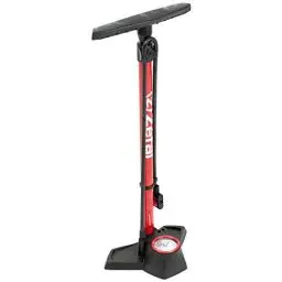 Produktbild: ZEFAL Profil Max FP30 Fahrradpumpe Standpumpe - 11 bar - Fahrrad Pumpe für alle Ventile - Bike Pump, rot/schwarz/weiß