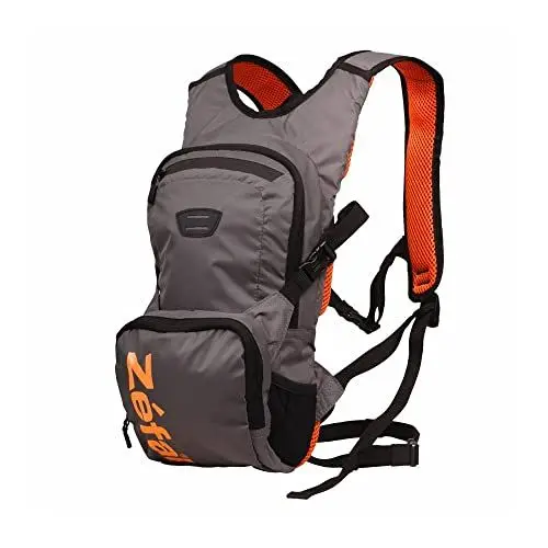 Produktbild: Zefal Zéfal Z Hydro XC-Grau & Orange Trinkrucksack 6 l + 2 l Trinkblase inklusive – Fahrrad und Wandern Unisex Erwachsene, Grau und Orange, FR (Einheitsgröße)