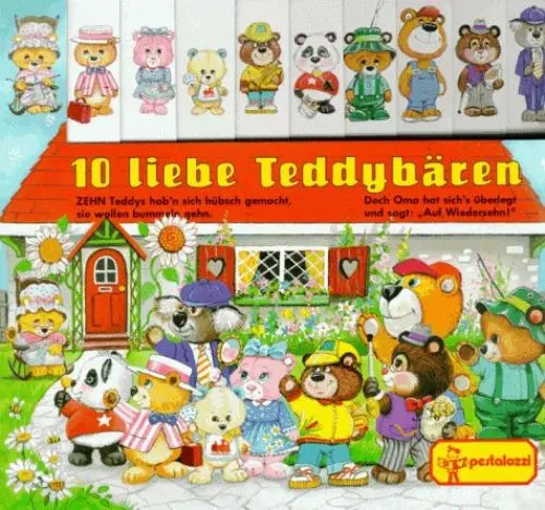 Produktbild: Zehn liebe Teddybären: Register-Bilderbuch