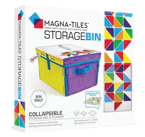 Produktbild: Zeilako Magna-Tiles Storage Bin and Interactive Play-Mat