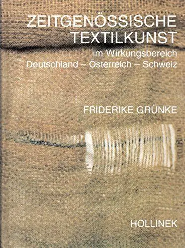 Produktbild: Zeitgenössische Textilkunst im Wirkungsbereich Deutschland, Österreich, Schweiz