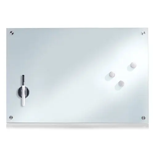 Produktbild: Zeller 11600 Memobord, Glas, weiß, ca. 60 x 40 x 2 cm