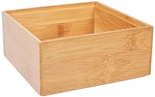 Produktbild: Zeller 13330 Ordnungsbox 15 x 15 x 6.5 cm, Bamboo, Sonstige