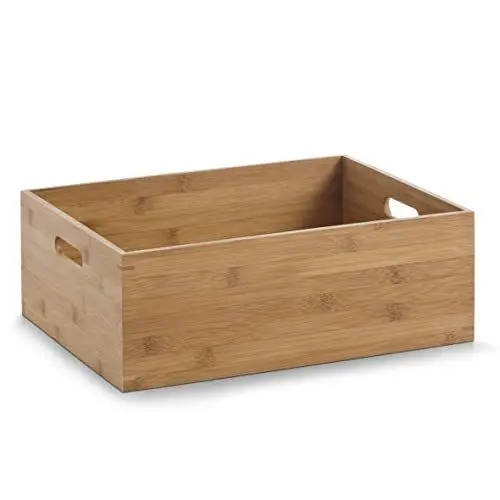 Produktbild: Zeller 13341 Aufbewahrungskiste, Bambus, ca. 40x30x14 cm
