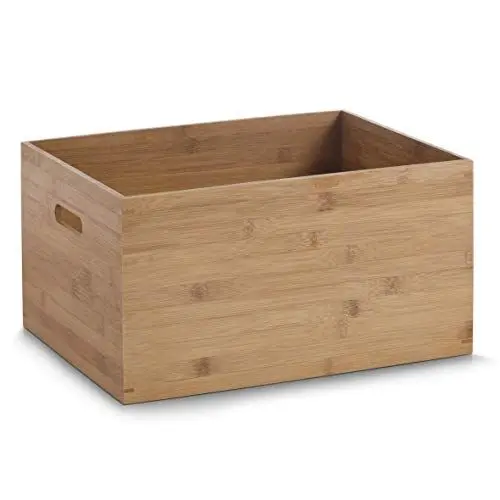 Produktbild: Zeller 13342 Aufbewahrungskiste L, Bamboo 40 x 30 x 21 cm Sonstige