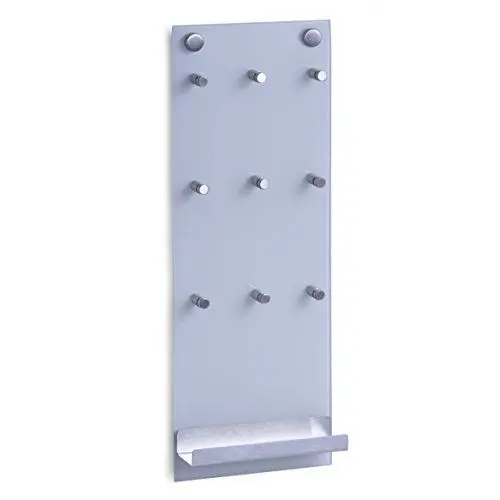 Produktbild: Zeller 13879 Schlüsselbord, Glas/Edelstahl / 15 x 40