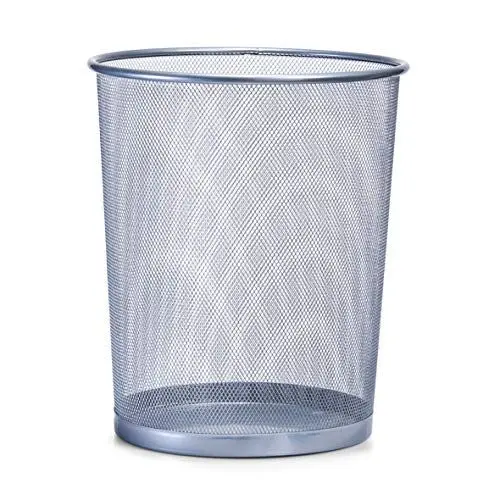 Produktbild: Zeller 18101 Papierkorb, Mesh ø29.5 x 35 cm, Silber
