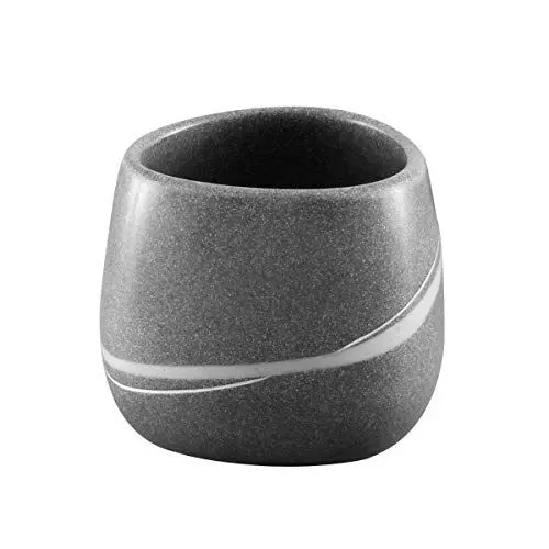 Produktbild: Zeller 18302 Zahnputzbecher, Steinoptik, Polyresin, ca. 9.5 x 9 x 8 cm, Sonstige, 1 - Pack