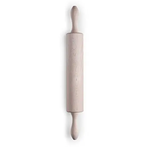 Produktbild: Zeller 23515 Teigroller, Backrolle, Nudelholz, Buche, ca. 43 x 5,5 cm