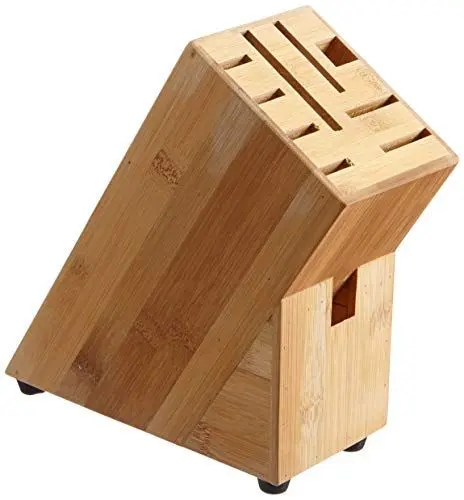 Produktbild: Zeller 25319 Messerblock, Bamboo, ca. 22 x 9 x 22 cm, Beige, Small