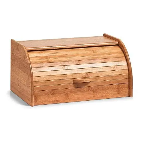 Produktbild: Zeller 25347 Rollbrotkasten, Bambus 40 x 26 x 20 cm, Natur
