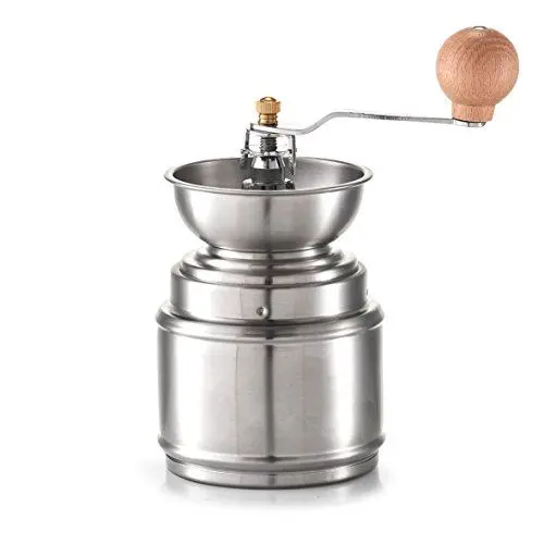 Produktbild: Zeller 27219 Kaffeemühle, Edelstahl 9.5 x 9.5 x 22 cm, Silber