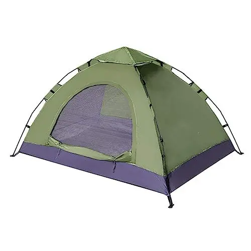Produktbild: Zelt 2 Personen Wasserdicht, Ultraleicht Camping Zelt, Einfaches Einrichten 2 Mann Zelt Kleines Packmaß, Kuppelzelt für Outdoor, Bikepacking, Trekking