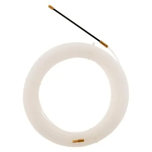 Produktbild: Zenitech - Nylon Ziehdraht Ø3mm Spezial Kabel Ziehen - Flexibel und Abriebfest - Leicht und Einfach zu Handhaben - Ideal für Enge Leitungen - Weiß - 20m