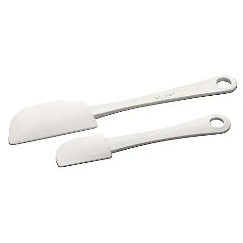 Produktbild: Zenker 44741 Teigschaber-Set 25x5 cm 2-teilig aus ABS/PP, Kunststoff, weiß