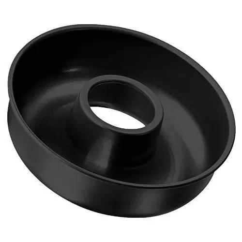 Produktbild: Zenker Frankfurter Kranz Ø 28 cm BLACK METALLIC, runde Kuchenform mit Antihaftbeschichtung, Backform für leckere Kuchen & Torten (Farbe: Schwarz), Menge: 1 Stück