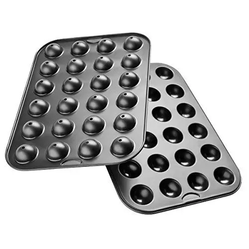 Produktbild: Zenker Cake-Pops Maker Set 38,5 x 26,5 cm SPECIAL CREATIVE, Backform für Kuchen am Stiel, inkl. Zubehör (Stiele, Tüten & Halter) (Farbe: Schwarz), Menge: 1 Stück