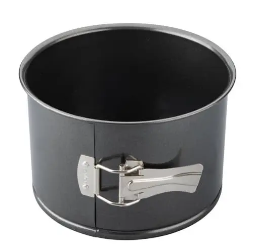 Produktbild: Zenker Springform Extra Hoch – 18cm Durchmesser – Black Metallic Stahlblech mit Antihaftbeschichtung – Ideal für Hohe Torten und italienische Panettone – Made in Germany