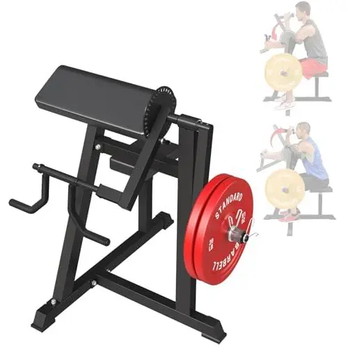 Produktbild: ZERELEK Bizepsmaschine /Trizepsmaschine, Maschine für Bizeps Curl und Trizeps Stretching, 2 in 1 Home Gym Trainingsgeräte