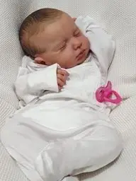 Produktbild: Zero pam Reborn Babypuppe Wie Echtes Baby 20 Inch 50 cm Reborn Baby Vollsilikon Vinyl Lebensecht Waschbare Bewegliche Realistische Babypuppen Für Kleinkinder