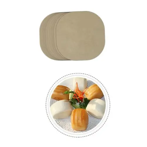 Produktbild: Zerodeko Backofenpapier Burlywood 100 Backbleche Mit Silikonbeschichtung Ungebleichtes Backpapier Zum Backen Antihaftbeschichtet Hitzebeständig Spülmaschinenfest