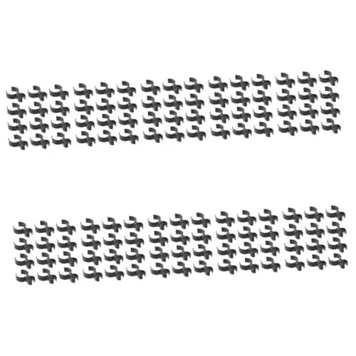 Produktbild: Zerodeko 10sets Flasche Einzel Clips Kompakte Party Zubehör Für Spill Gießen 10 Stücke * 10