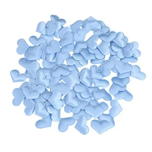 Produktbild: Zerodeko 100 Stk Herz Aus Schwammblütenblättern Konfetti Aus Metallfolie Hochzeit Konfetti-blumen Jubiläumsgeschenke Hochzeitsschwammherz Konfetti Künstlich Hochzeitsbedarf
