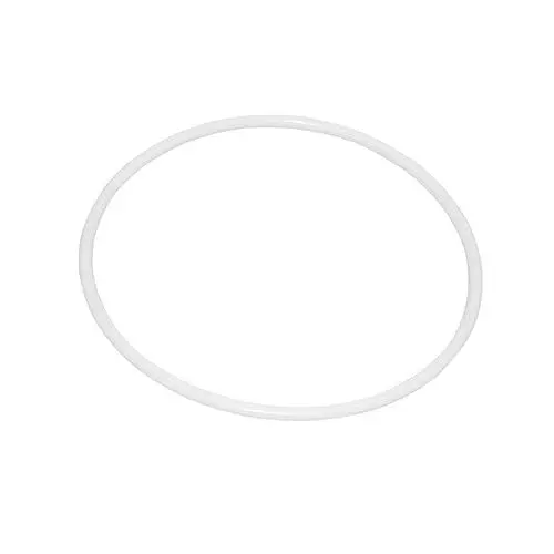 Produktbild: Zerodeko 10St Makramee-Kunststoffringe Traumfänger-Kranz bastelbedarf Rahmen für Handarbeitsprojekte Traumfänger-Ring Traumfängerkreis Der Kreis Zubehör Weiß
